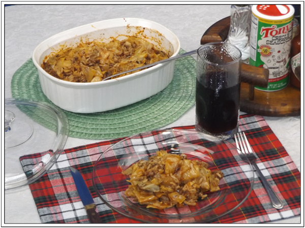 Cabbage Roll Casserole